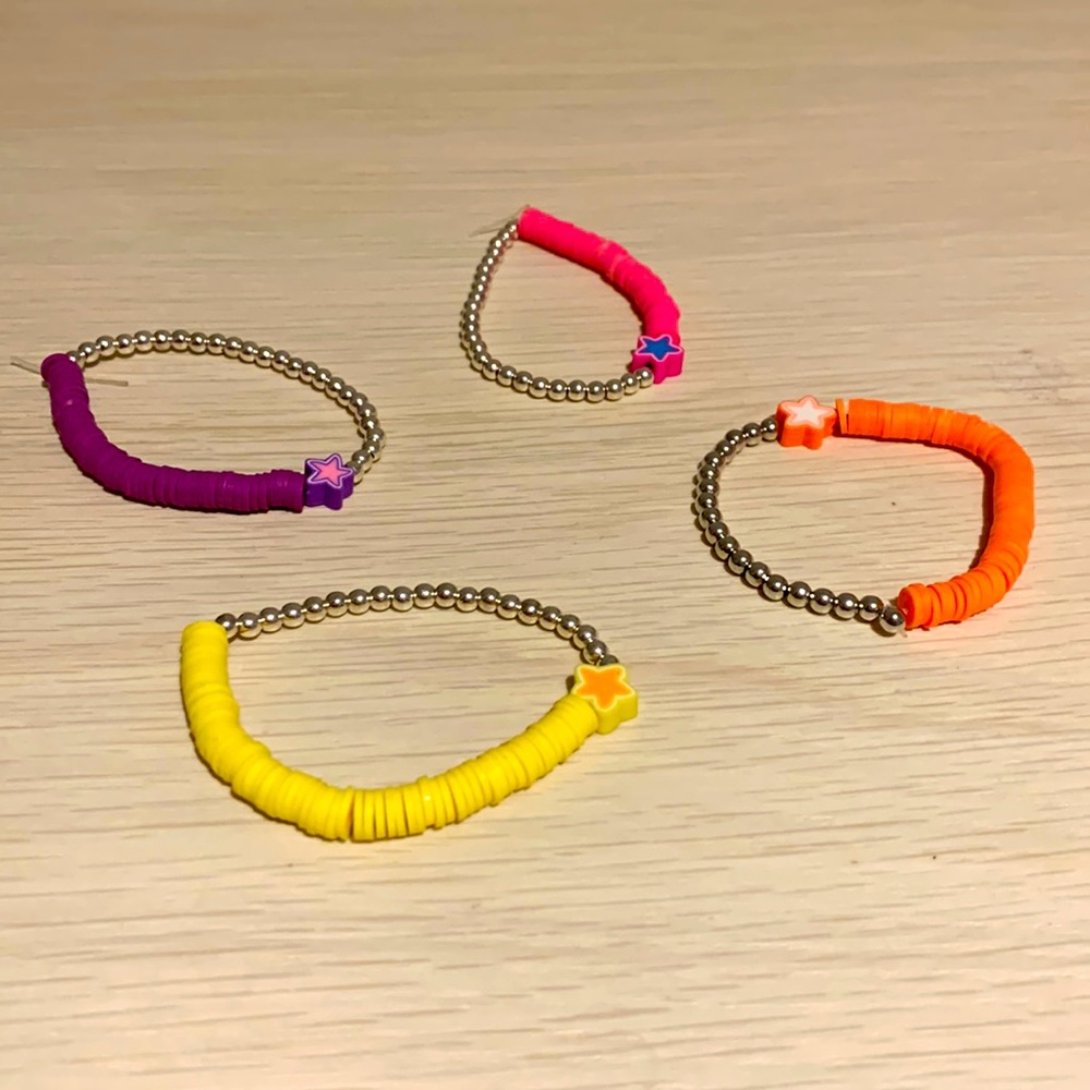Half and Half Star Bracelets